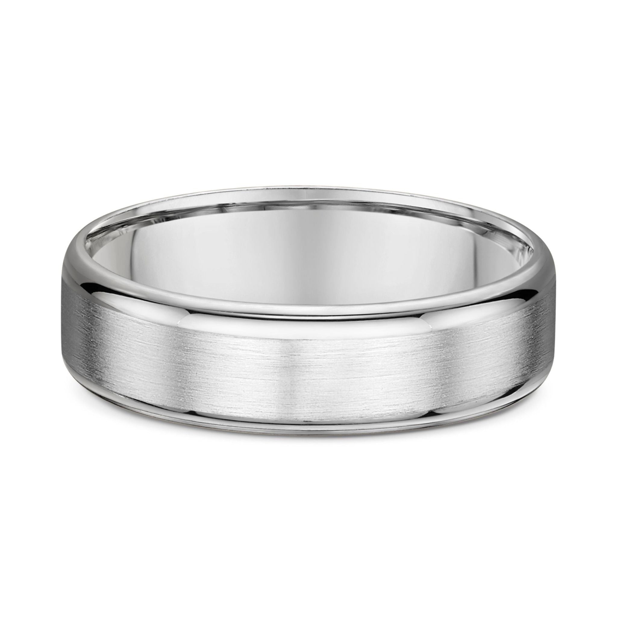 Brushed Finish Wedding Band